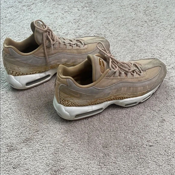 RARE Nike Air Max 95 Vanchetta Tan Snake - Picture 9 of 11